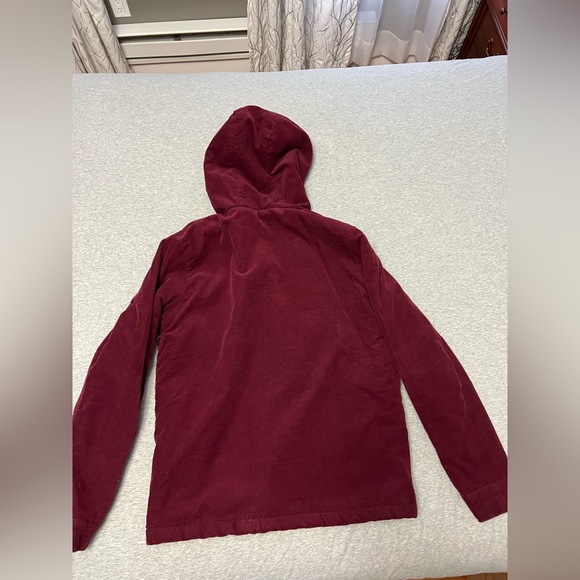 “Cold Culture” Maroon Winter Jacket - Picture 4 of 4